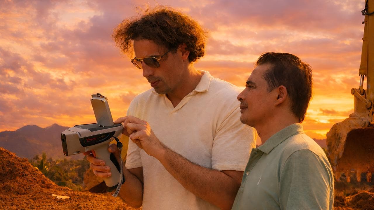 ESMI field team reviewing traceable evidence at a mining site
