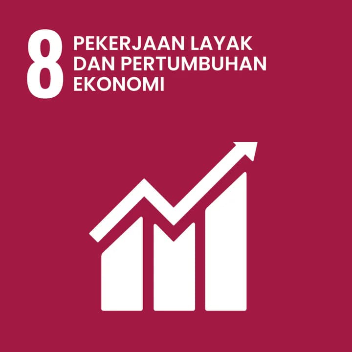 SDG 8: Pekerjaan layak dan pertumbuhan ekonomi